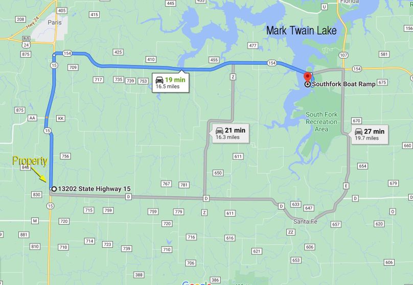 Small Acreage With Home And Outbuildings Near Mark Twain Lake