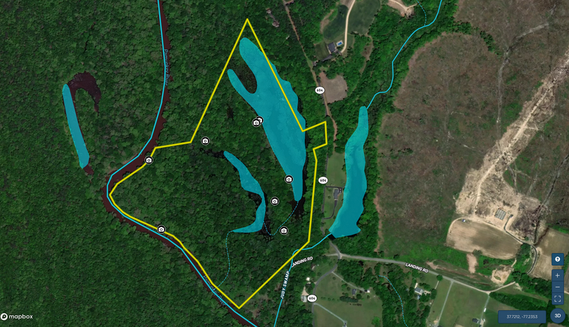 Aerial water features