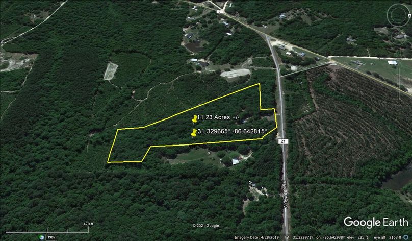 Aerial 4 11.23 acres covington county, al