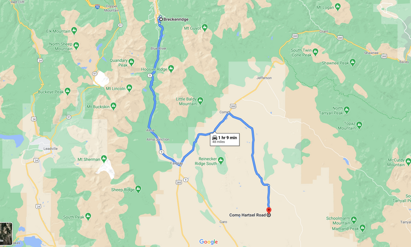 Park 40 huddelston directions to breck
