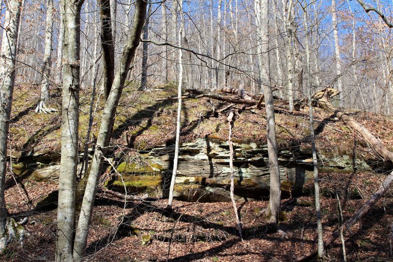 003 on of many rock outcroppings and features throughout