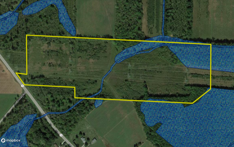 Hornick 48 niagara map right wetlands