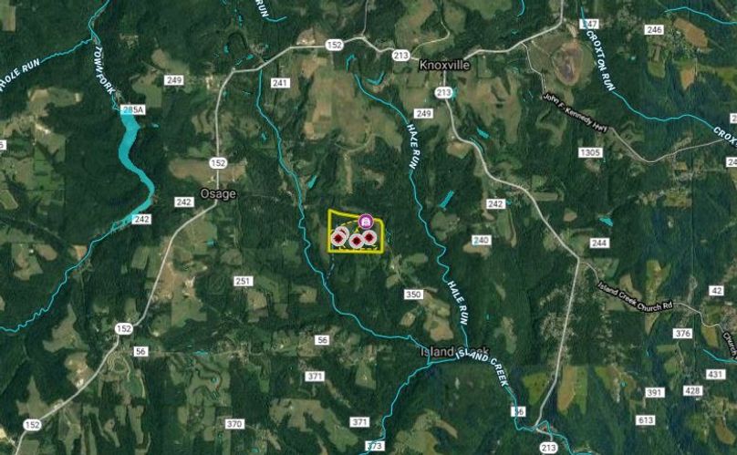 Jefferson co oh 107 trushel - zoomed out aerial