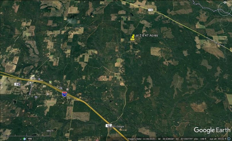 Aerial 6 6.47 acres baldwin county, al