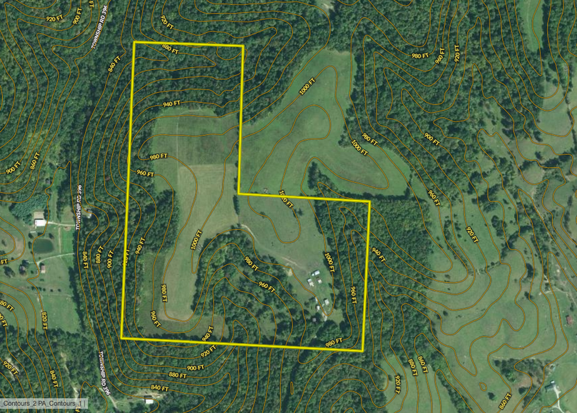 96.56 coshoctonoh flowers contour