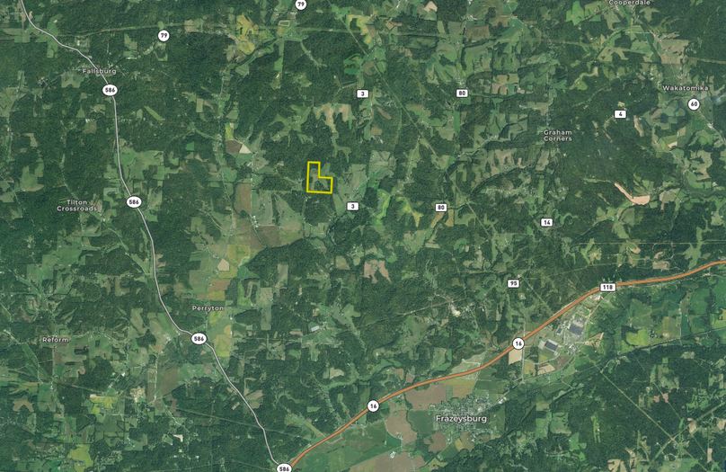 96.56 coshoctonoh flowers aerial wide