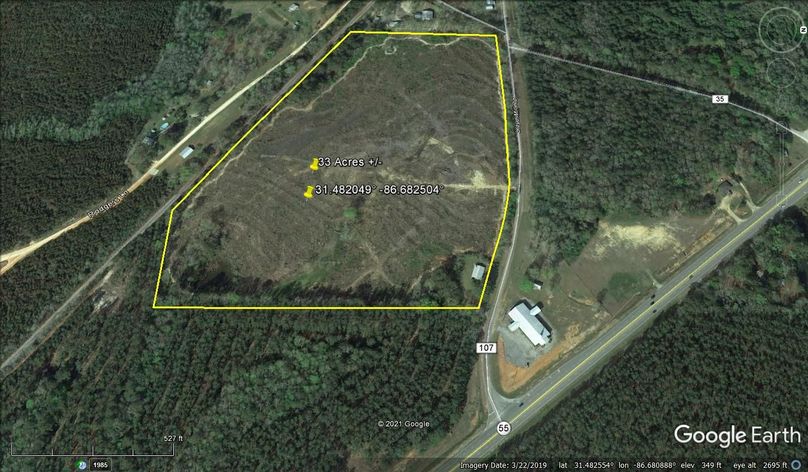 Aerial 5 approx. 33 acres covington county, al
