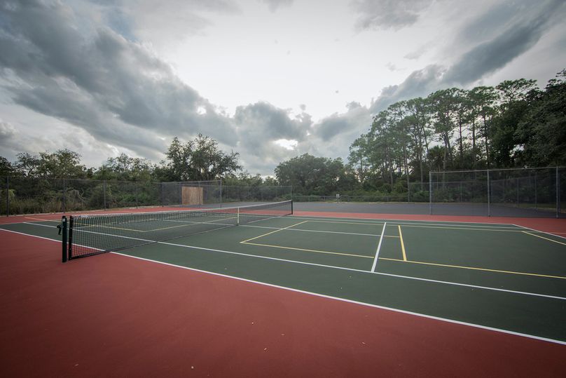 Copy of a tennis court