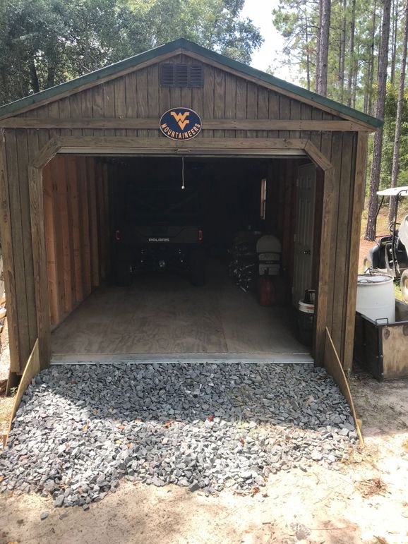 04 custom built shed