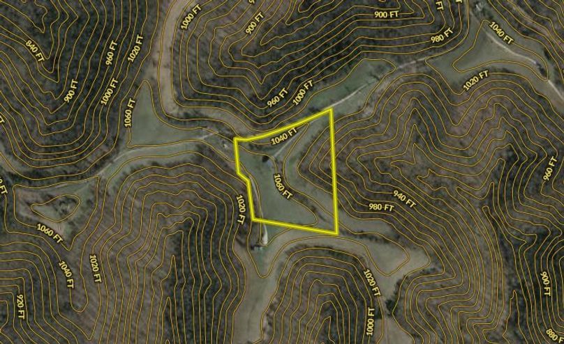 Lowe 9.75 - Aerial topo