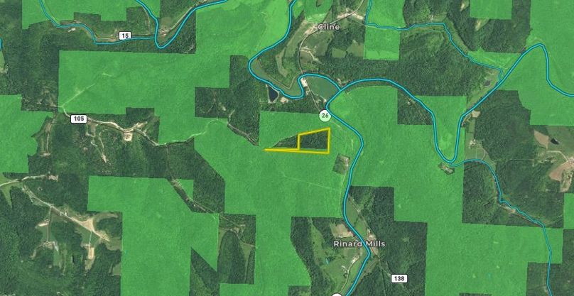 Monroe co oh 26 traver - zoomed out aerial