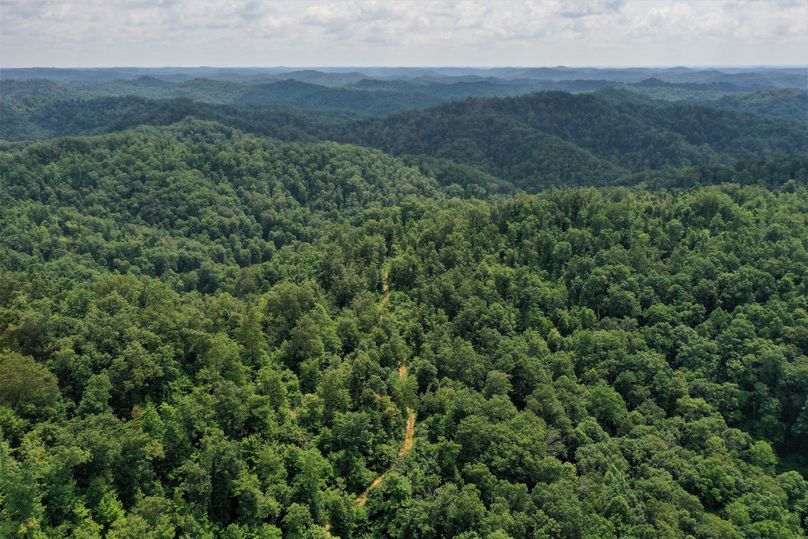 001 aerial drone shot from the western portion of the property looking to the east