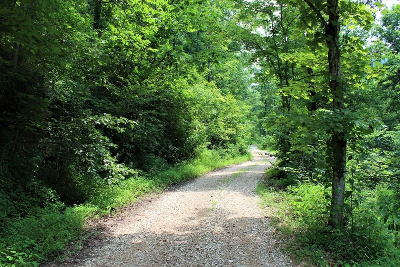 015 the county gravel road along the east boundary