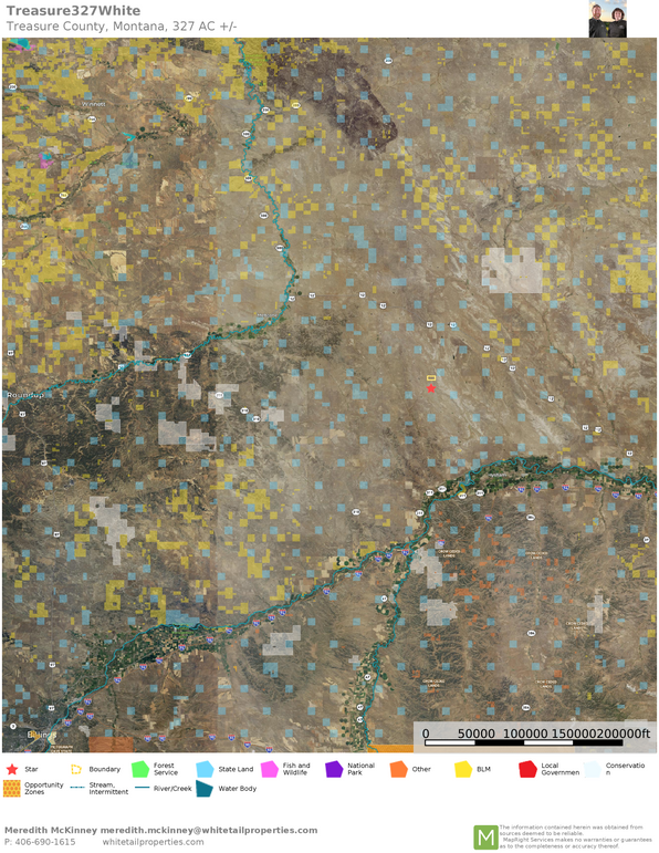 Treasure location map