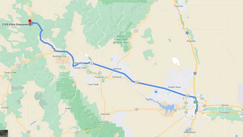 Fremont 35 zimmerman directions to pueblo