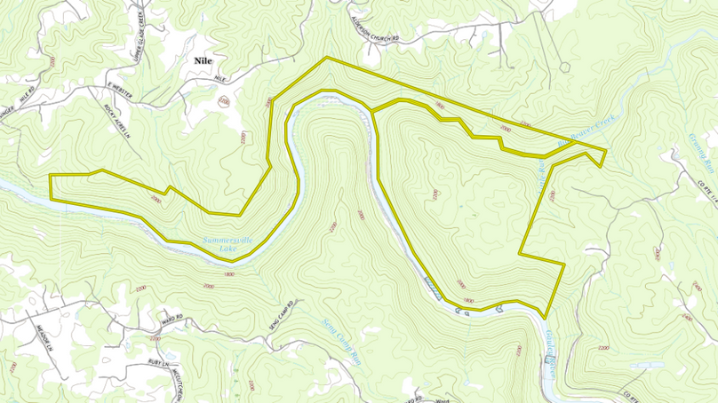 Sp nicholas 1336 - aerial topo