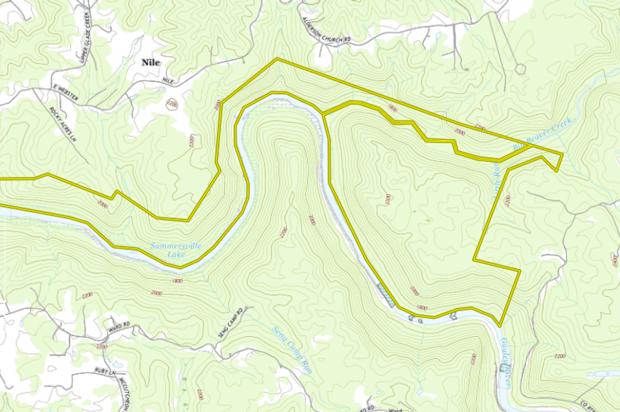 Sp nicholas 1336 - aerial topo