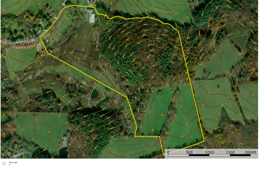 Rennselaer county 91 thuermer topo