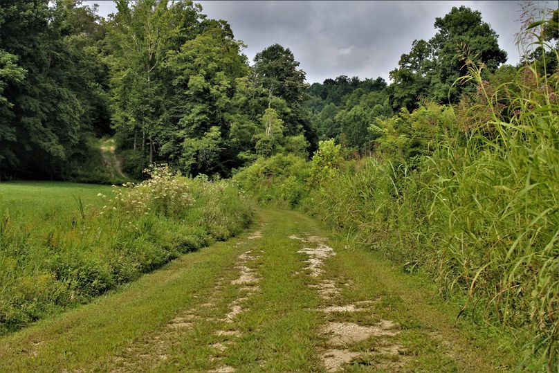 020 gravel road entrance to the property