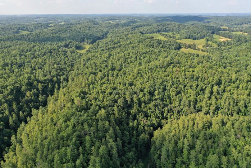 004 mid elevation aerial drone shot from the south boundary looking north