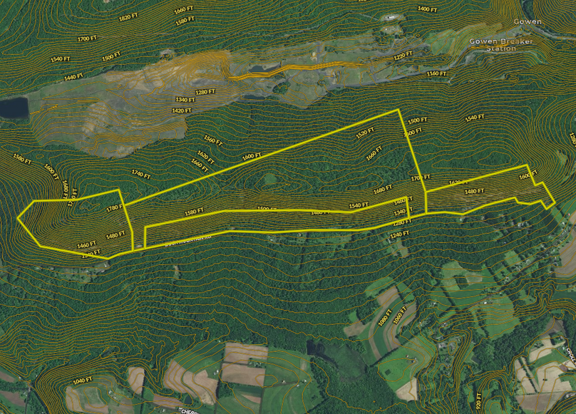 Schuylkill 494.8-contour