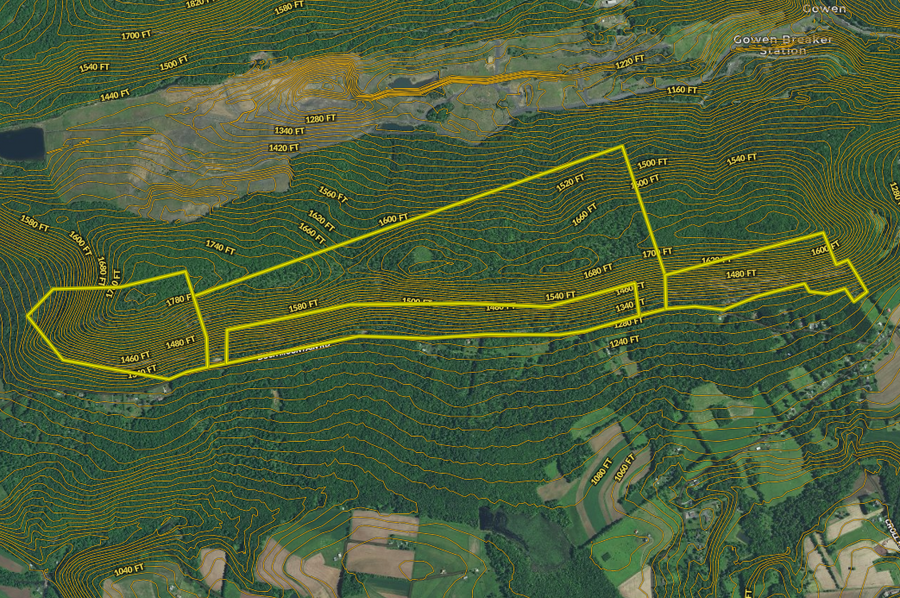 Schuylkill 494.8-contour