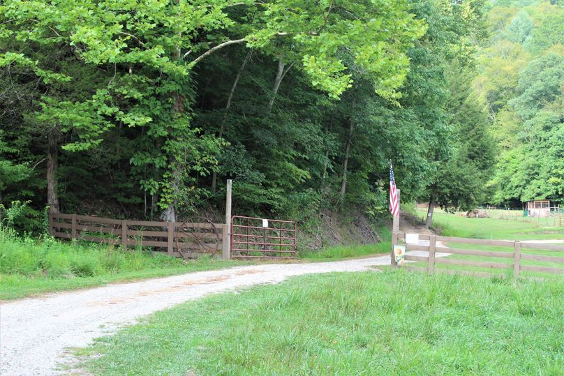 022 the gated entrance into the property