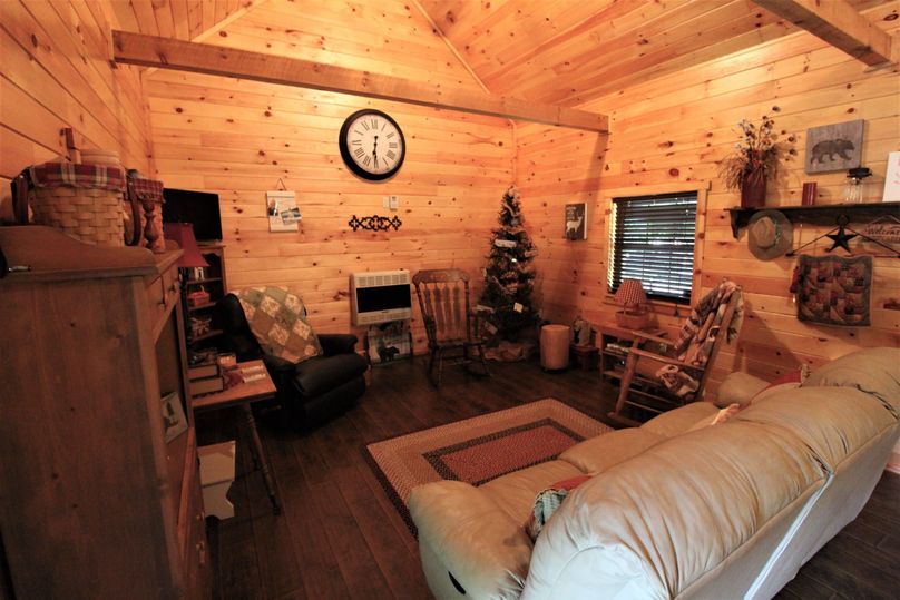 042 the living room area of the cabin