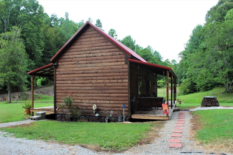 032 right side view of the cabin from the driveway