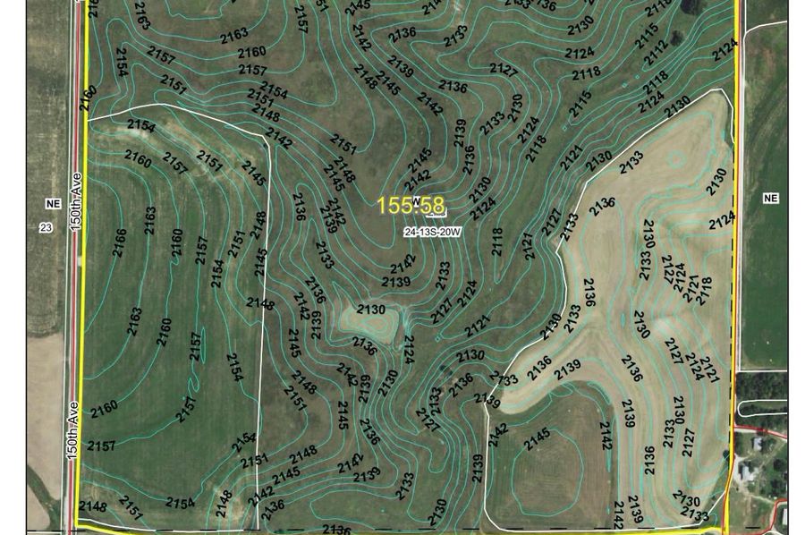 Topo map