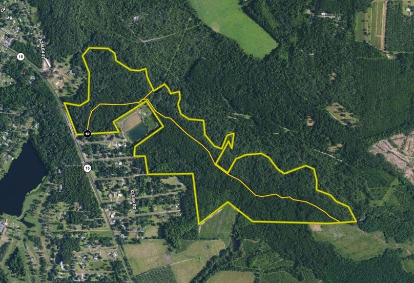 Pierce county 155.80 acres map