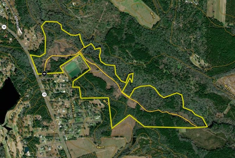 Pierce county 155.80 acres map1