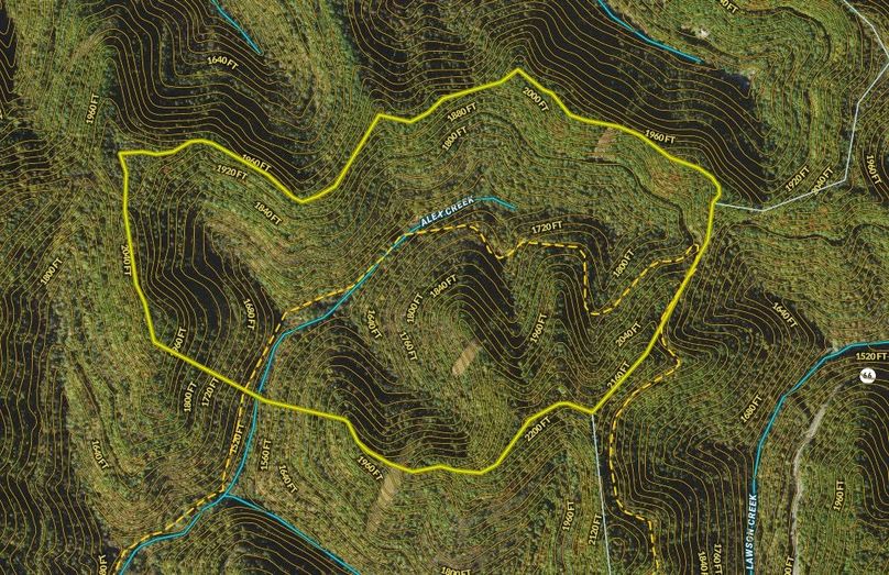 029 knox 356 mapright zoomed in with contour lines