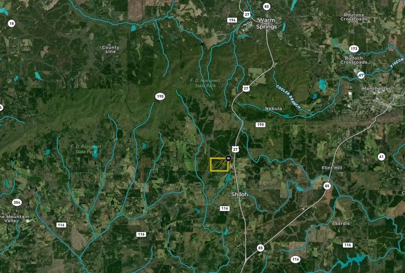 Harris county 148.31 acres map1