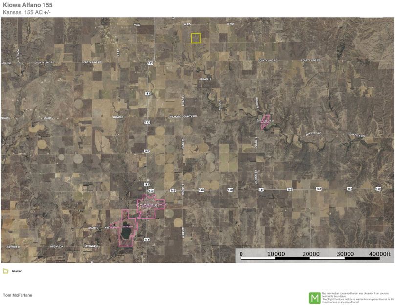 Kiowa alfano 155 aerial map