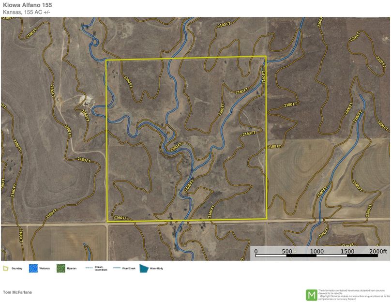 Kiowa alfano 155 aerial topo