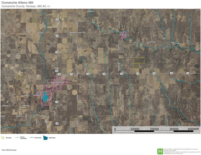 Comanche alfano 480 aerial out