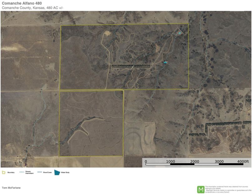 Comanche alfano 480 aerial in