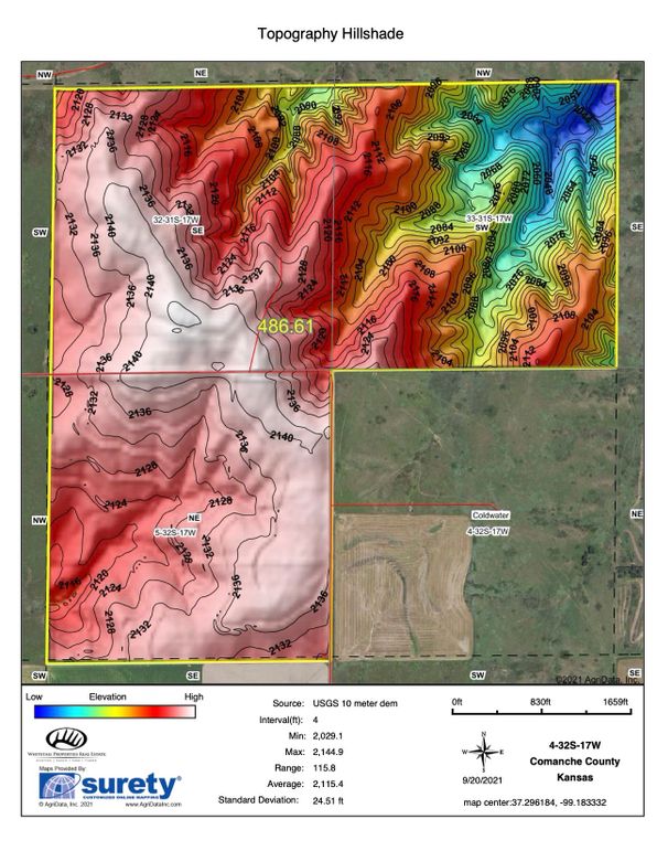 Comanche alfano 480 hillshade