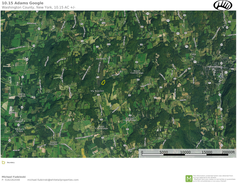 Washington county 10.15 adams wide map