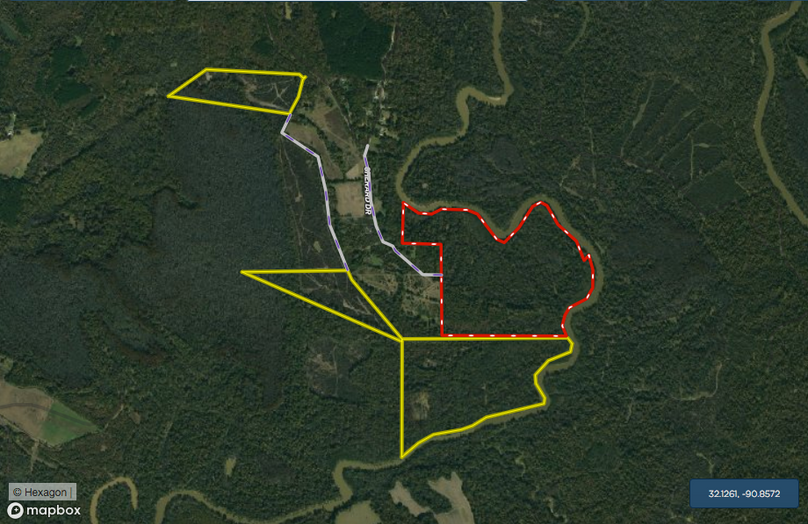Warren co 276 acre map