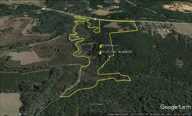 Aerial 3 approx. 93.8 acres houston county, al
