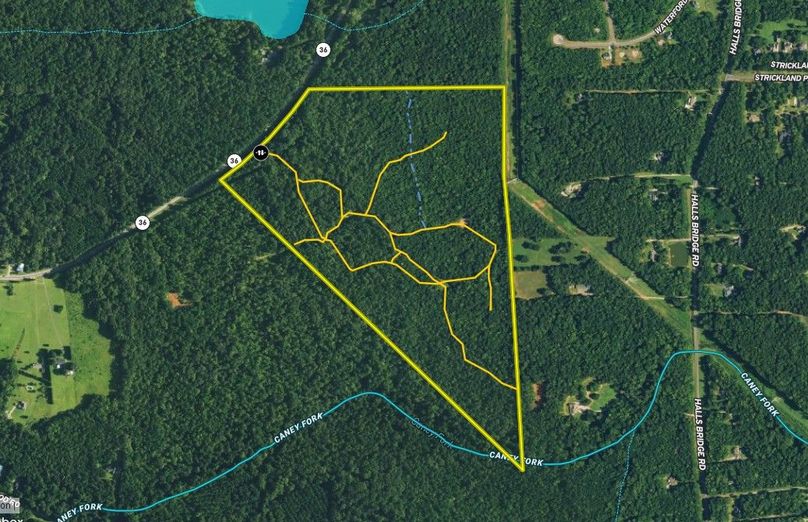 Butts county 95.06 acres map