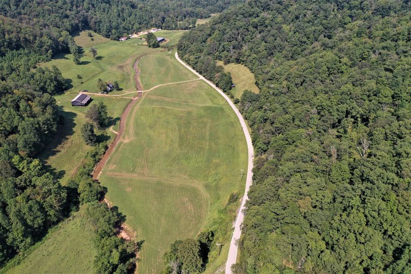 018 mid elevation drone shot from the east boundary looking west
