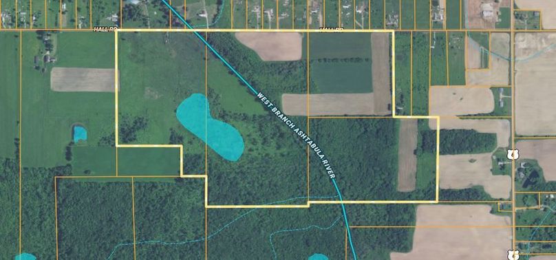 Ashtabula co oh 180 hall - aerial