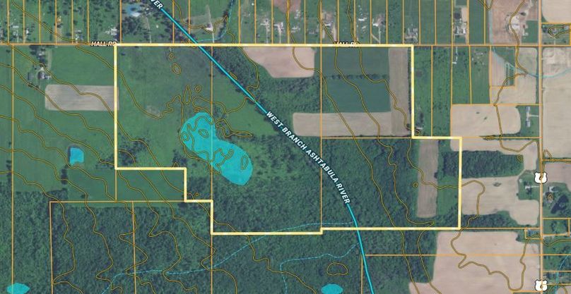 Ashtabula co oh 180 hall - topo