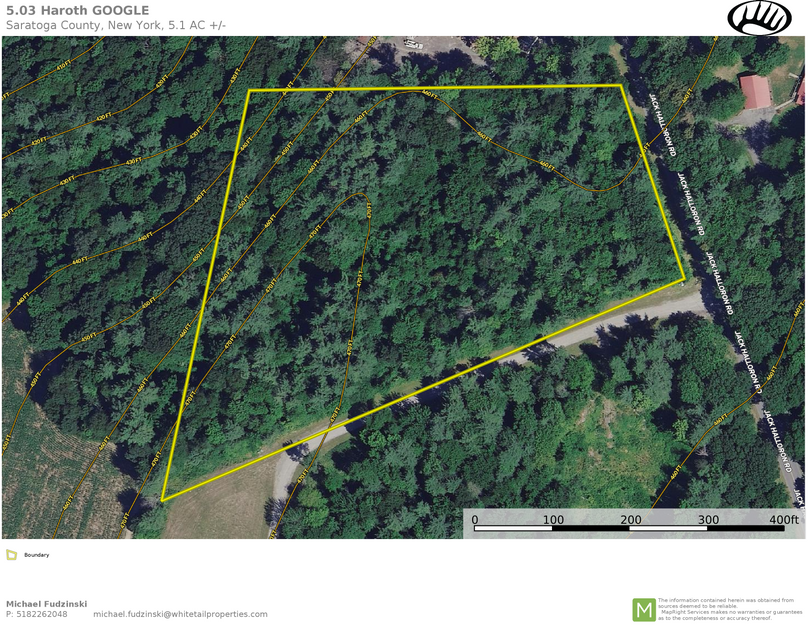 Saratoga county 5.03 haroth topo map