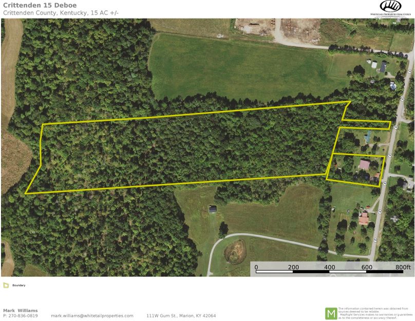 Crittenden co. KY 14.99 aerial