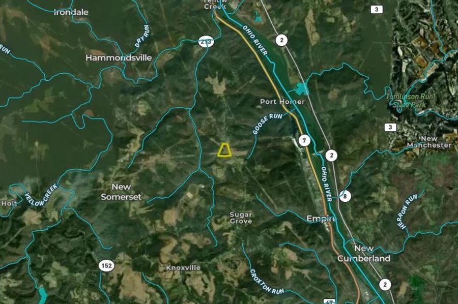 Jefferson Co OH 30 Miller - Zoomed Out Aerial
