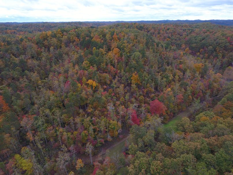 008 aerial drone shot from the east boundary looking west
